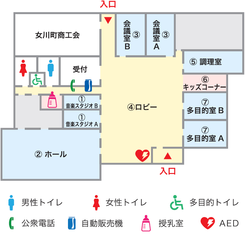 フロアマップ